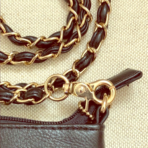 Big Buddha black crossbody cris-cross w/sequence. - Picture 4 of 6